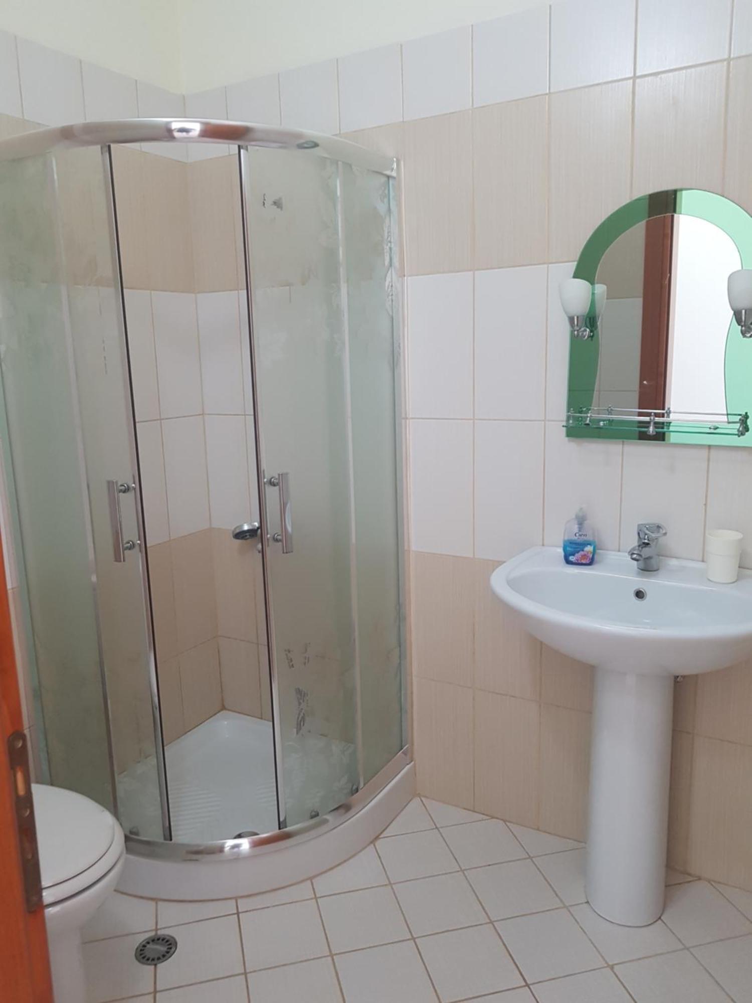 Olympian Rooms Dhermi Bagian luar foto